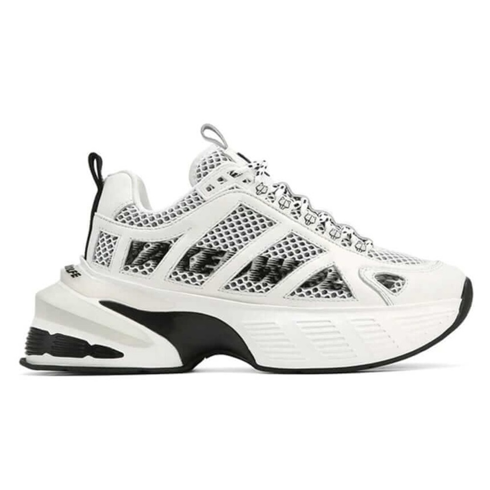 Naked Wolfe Sicko Sneakers, White Leather, Size 36EU/6US
